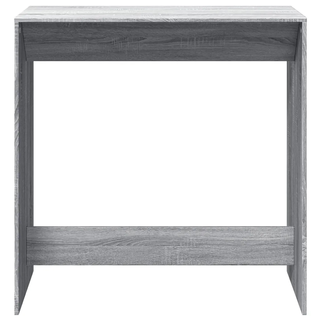 Tavolo da Bar Grigio Sonoma 102x50x103,5cm in Legno Multistrato
