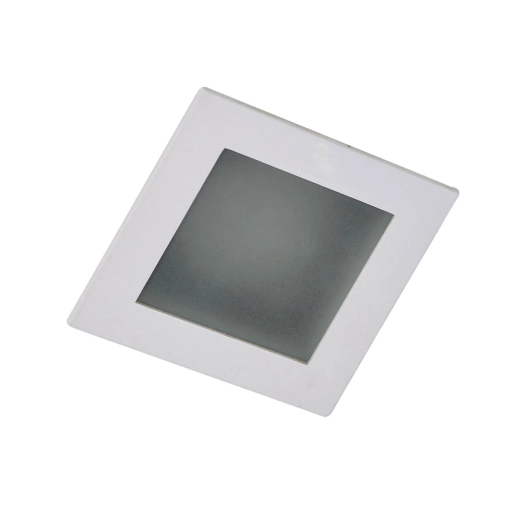 Faretto da incasso Italux Anselmo quadrato bianco MR16 35W