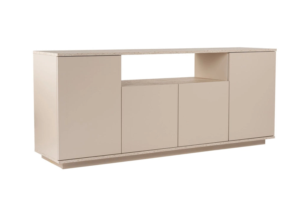 Consolle in legno "Arista" 180 x 44,5 x 75 cm - Visone