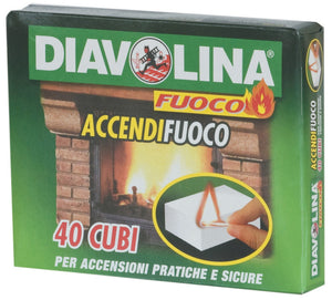 accendifuoco 40 cubi diavolina art.15300 cod:ferx.5435