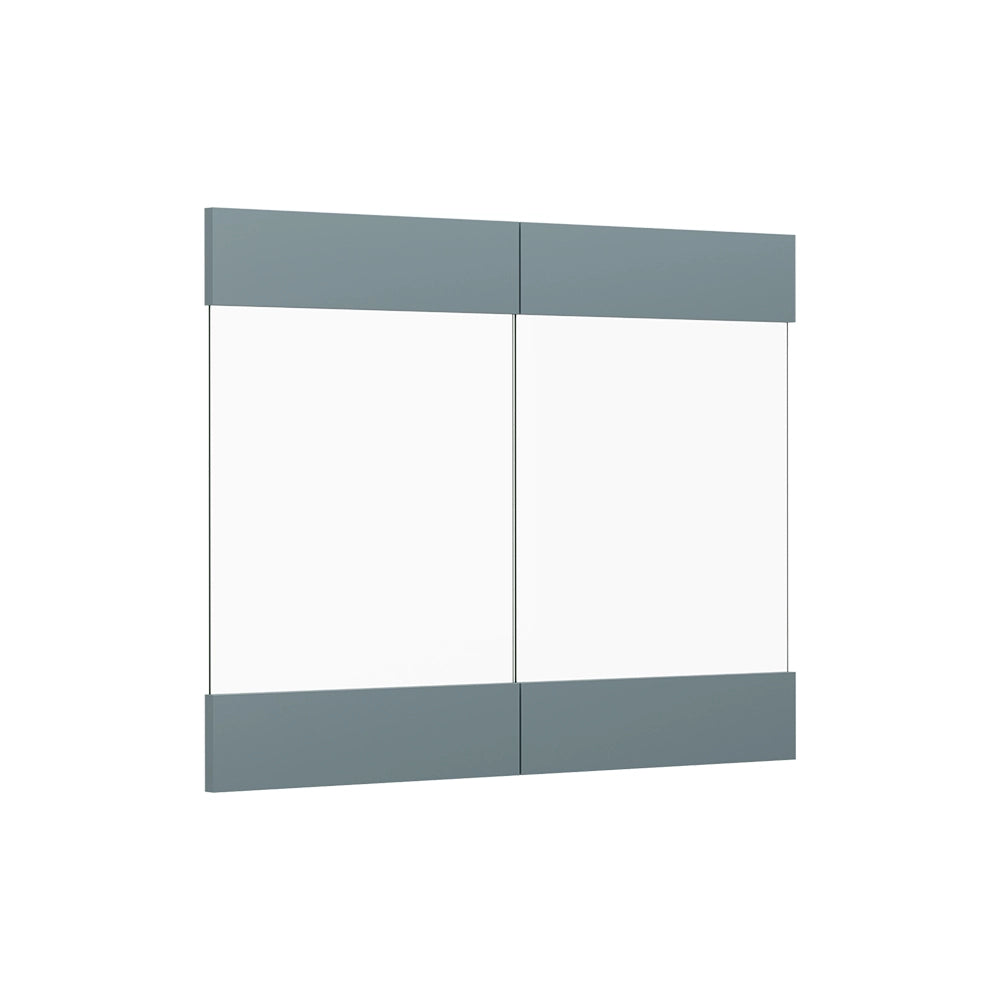 Vicco Frontale cucina Grigio-blu 79.2 x 59 cm frontale del mobile per pensile con vetro