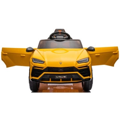 Macchina Elettrica per Bambini 12V con Licenza Lamborghini Urus Gialla