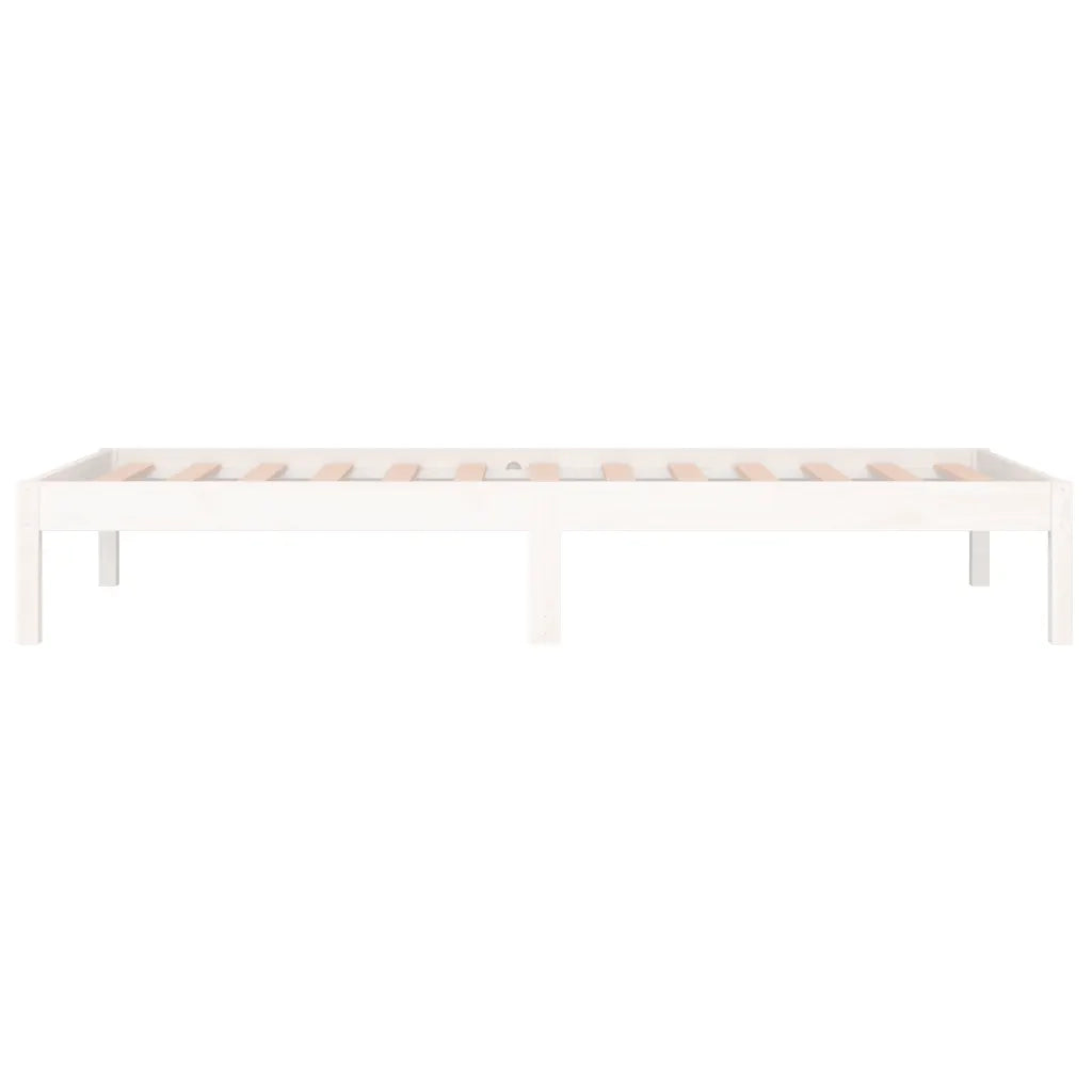Dormeuse senza Materasso Bianca 80x200 cm Legno Massello Pino 820418
