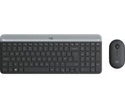 LOGITECH KIT TASTIERA+MOUSE WIRELESS USB NERO MK470 920-009196