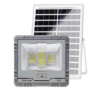 Proiettore Solare LED 13W IP67 con Batteria 15Ah con Pannello 15W Grigio Avizar