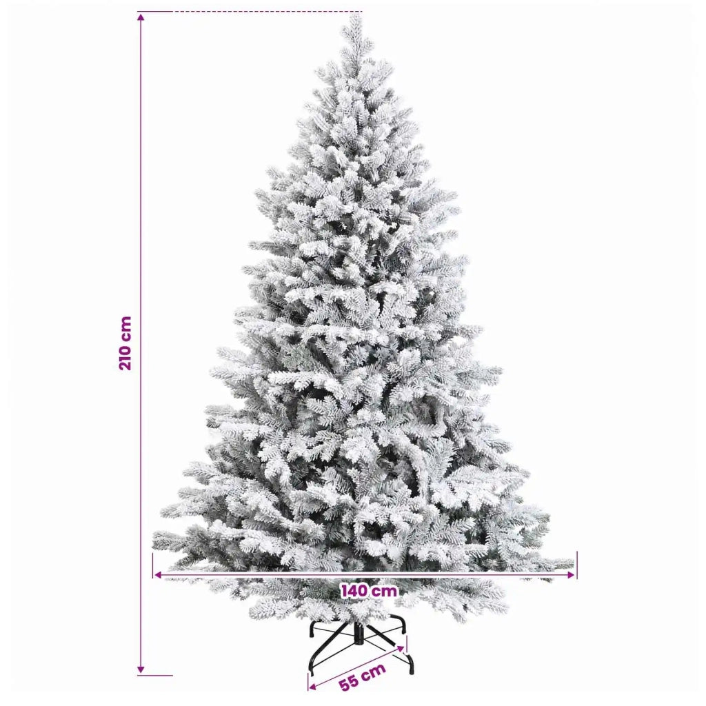 Albero di Natale Artificiale con Rami Pieghevoli 210 cm 42055560