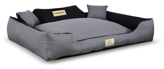 AIO FACTORY 115x95 cm KINGDOG MM43 Cuccia per cani personalizzabile Grigio scuro
