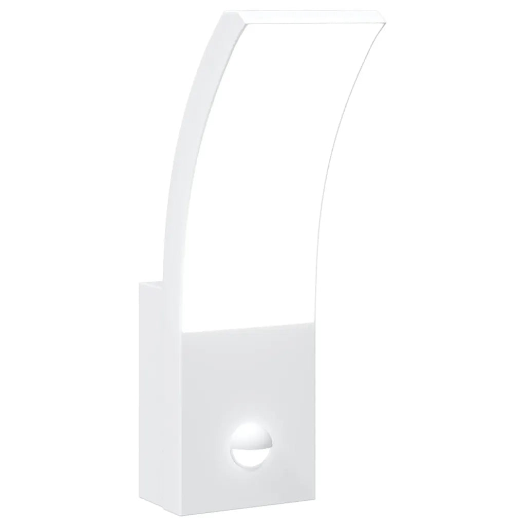 Applique con LED e Sensore Bianca in Alluminio Pressofuso CFW5711862