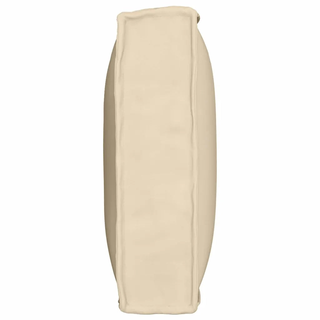 Cuscino Beige 80 x 40 x 12 cm Tessuto Oxford 42001531
