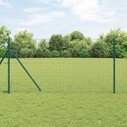 Recinzione Euro Verde 1,4 x 10 m Ferro rivestito in PVC 42004343