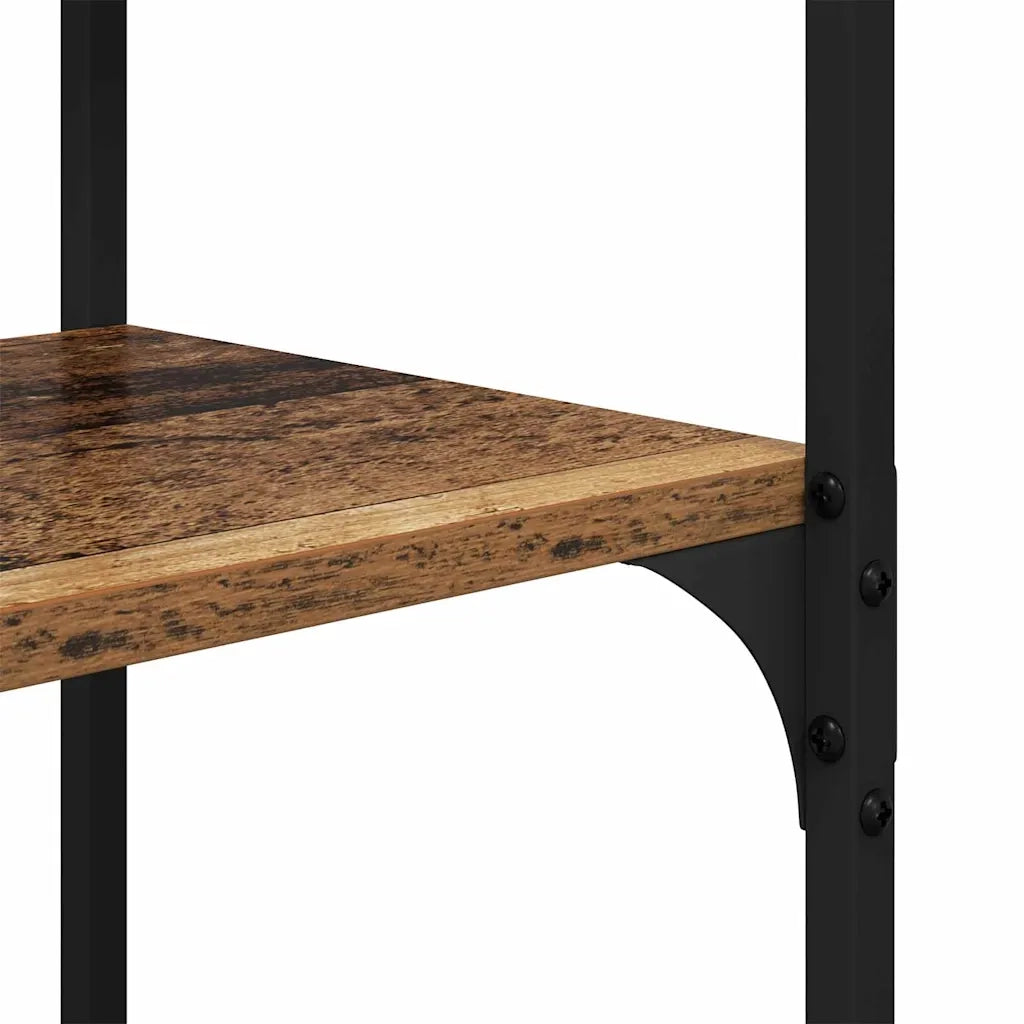 Libreria-Scaffale per Libri-Mobile di Stoccaggio Legno vecchio 100 x 32 x 170 cm Legno multistrato