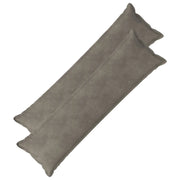 Cuscino con cuscino HOUTEN 2 pz Grigio Chiaro Velluto 934296