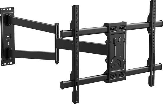 Supporto per TV da Forgiatura - Estensione Lunga - Braccio per Parete con Meccanismo di Rotazione e Flessibilità - Per TV da 32"-70