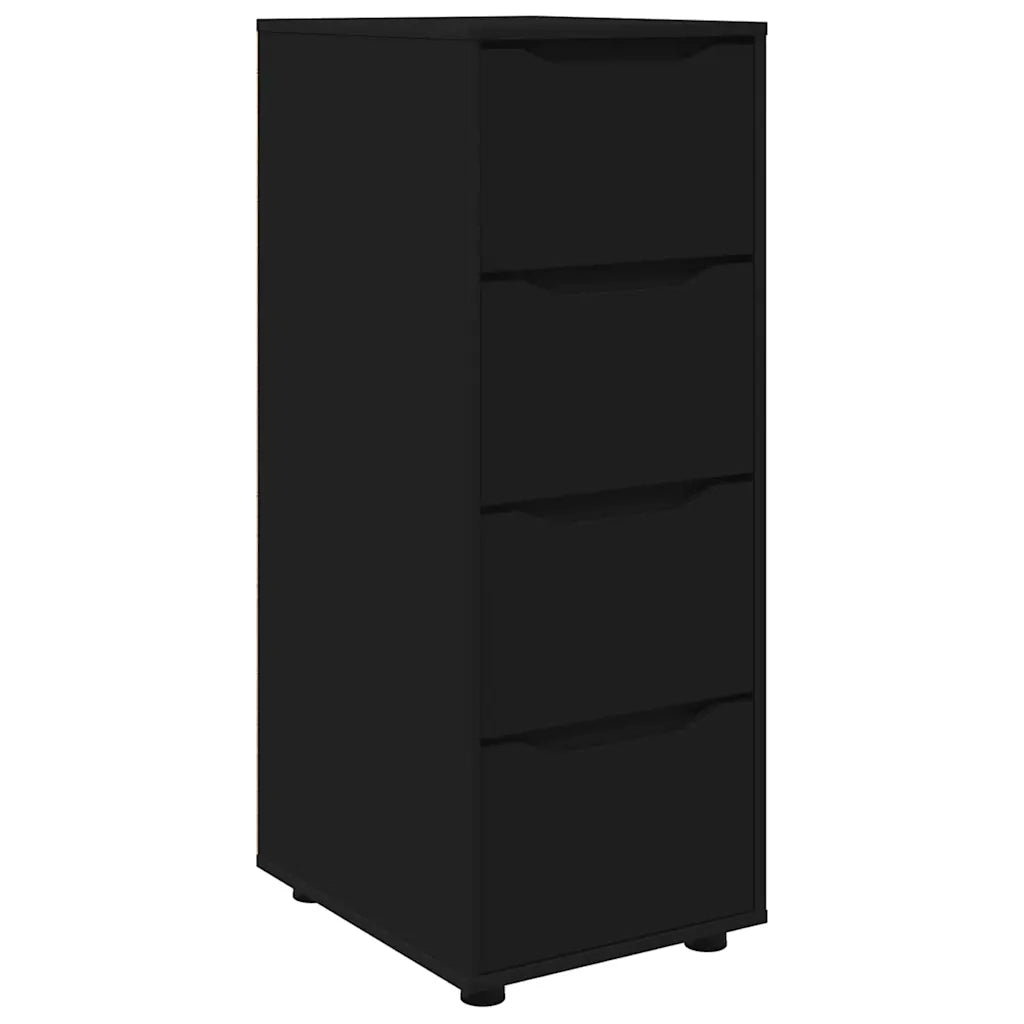 Armadio Nero 40 x 48 x 105 cm Legno multistrato
