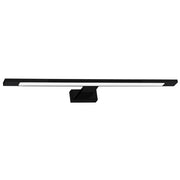 Applique LED bagno Milagro SHINE nera 12W 4000K IP44