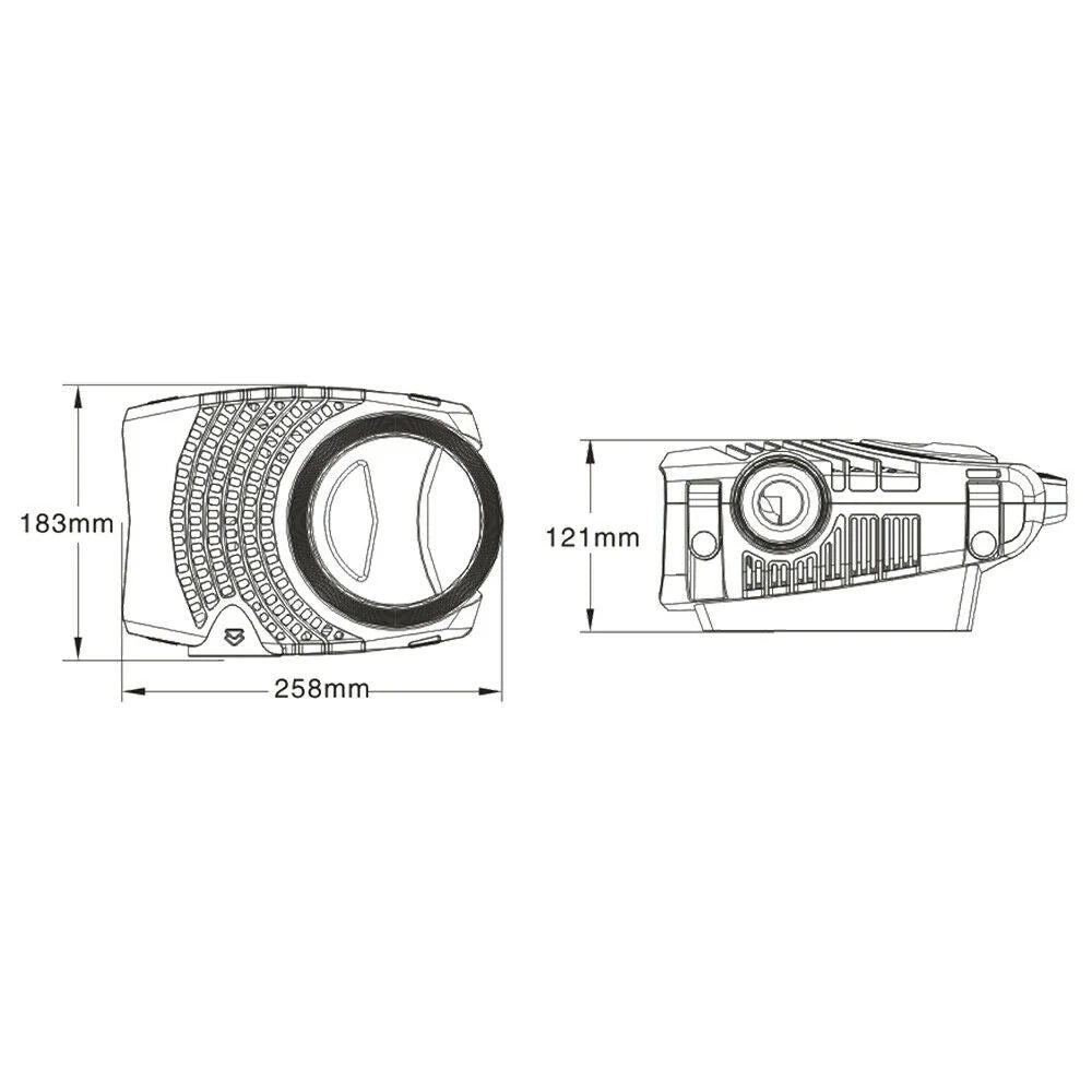 Pompa per acqua per laghetto ecologica con filtro e filtrazione a ruscello 14000 litri all'ora 120 watt koi 16_0002018
