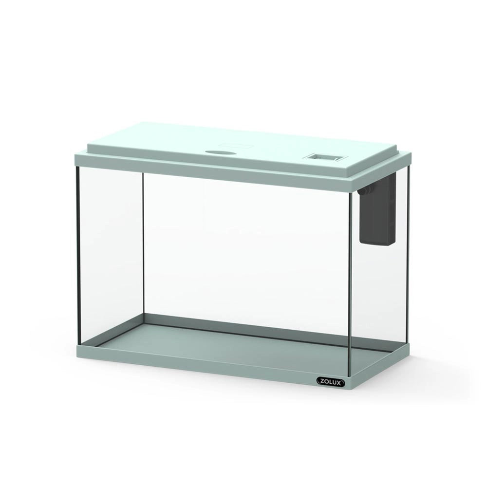 Zolux Ekai 40 24L - acquario cm40x20x28h completo di filtro interno Colore: Verde