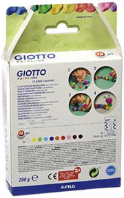 GIOTTO PATPLUME PLASTILINA 10 COLORI X 20 GRAMMI