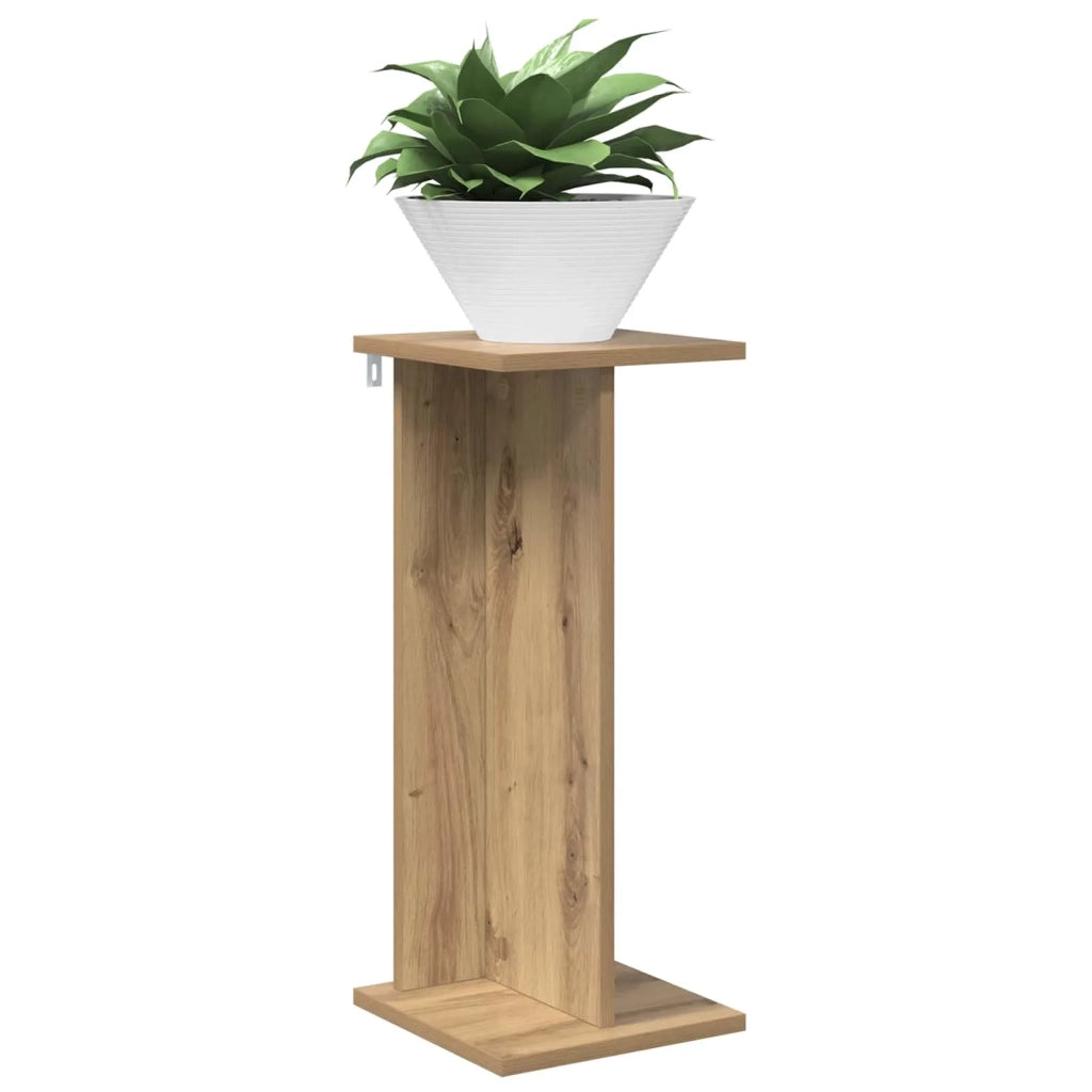 Supporto per piante | Sostegno per piante Rovere Artigianale 25 x 25,5 x 60,5 cm