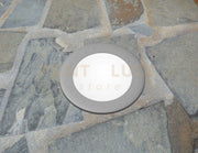 CAPRI CALPESTABILE INCASSO TONDO 16 CM 1 LUCE ATTACCO GX53 DIFFUSA GRIGIO IP67 LAMPADINA LED 10W CCT INCLUSA
