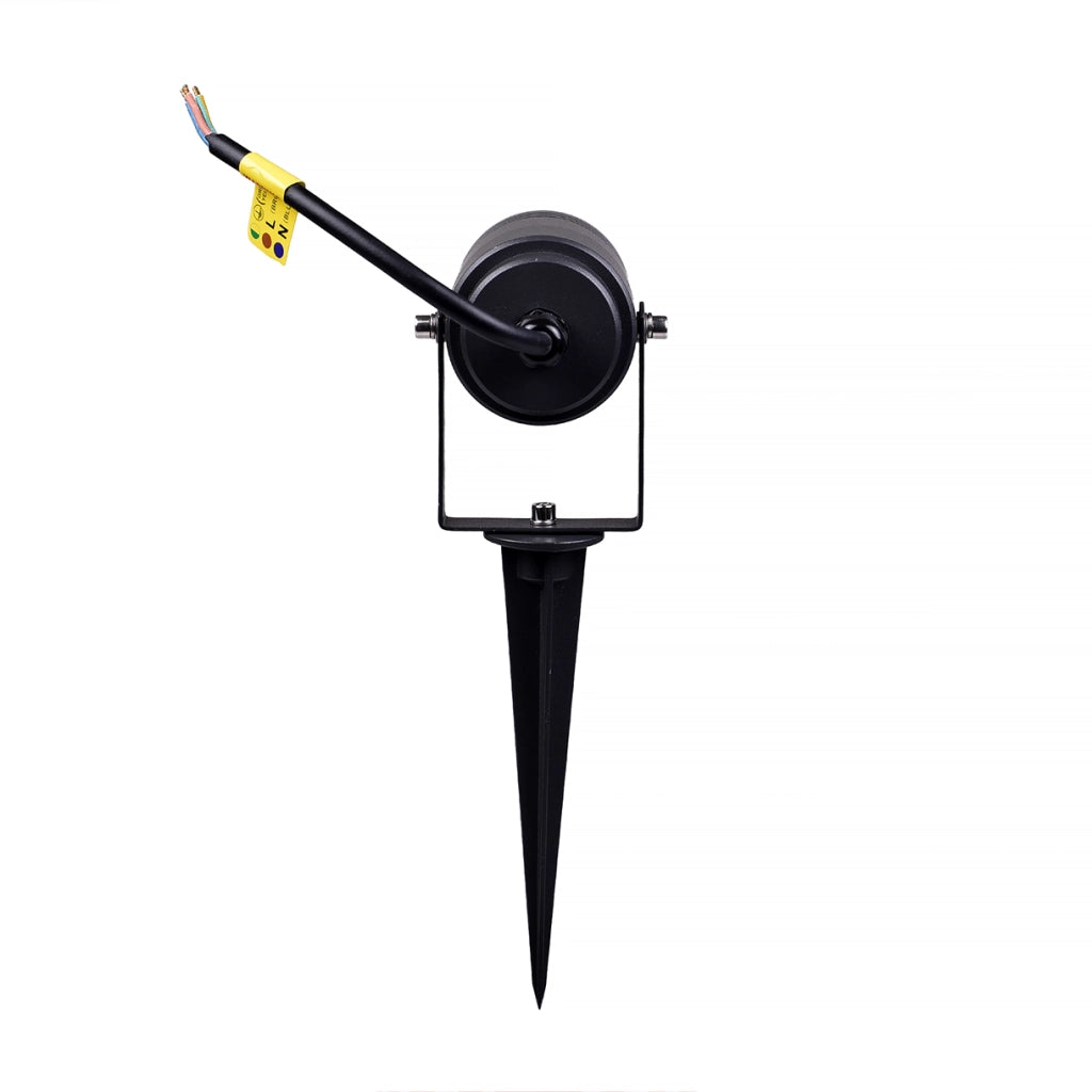 FARETTO DA TERRA PER ESTERNO GU10 IP65 - RESISTENTE IMPERMEABILE IDEALE PER GIARDINI VIALETTI E AREE ESTERNE