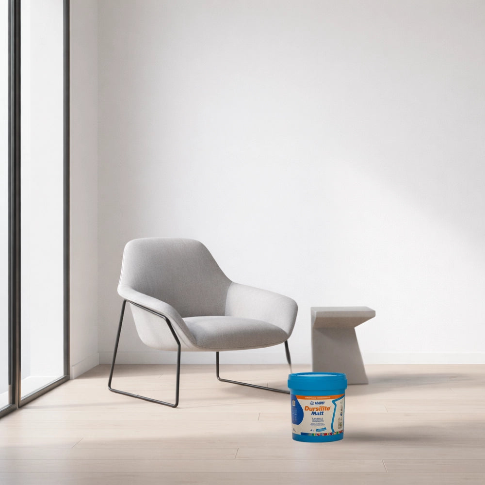 Dursilite gypsos 4 l idropittura antimuffa superlavabile per cartongesso