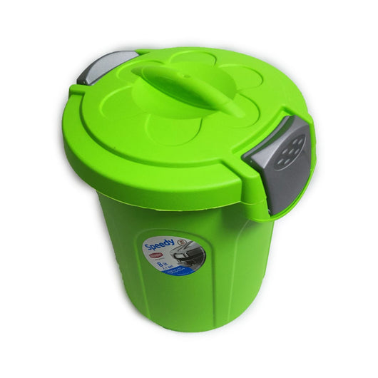 BIDONE SPAZ. VERDE MELA C/GANCI lt 8