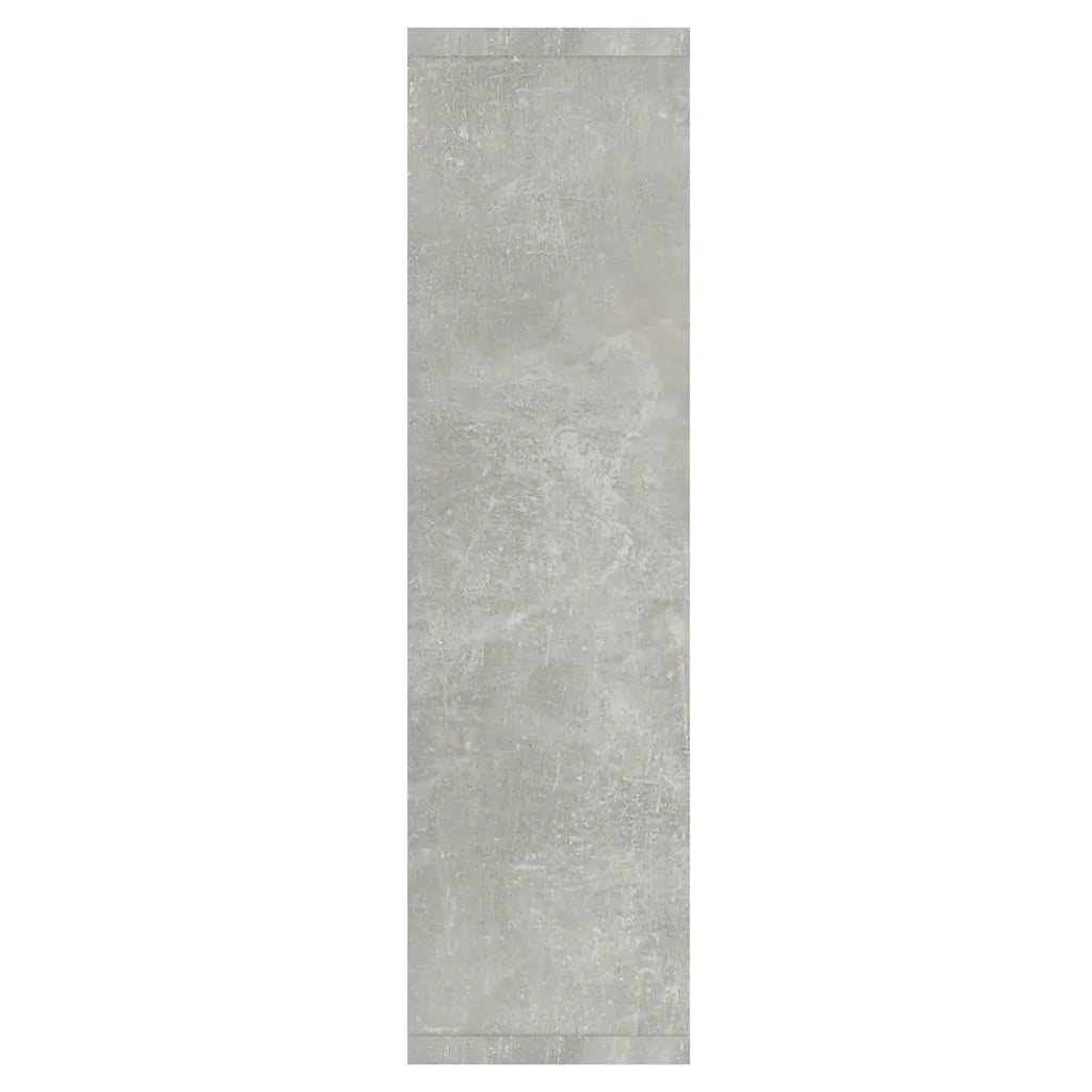 Mobile a Specchio con LED Grigio Cemento 76x15x55 cm CFW3969405