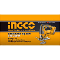 Seghetto alternativo batteria 20 V + 5 lame Solo Ingco CJSLI8501