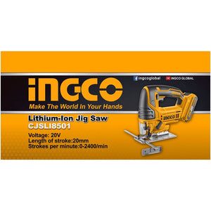 Seghetto alternativo batteria 20 V + 5 lame Solo Ingco CJSLI8501