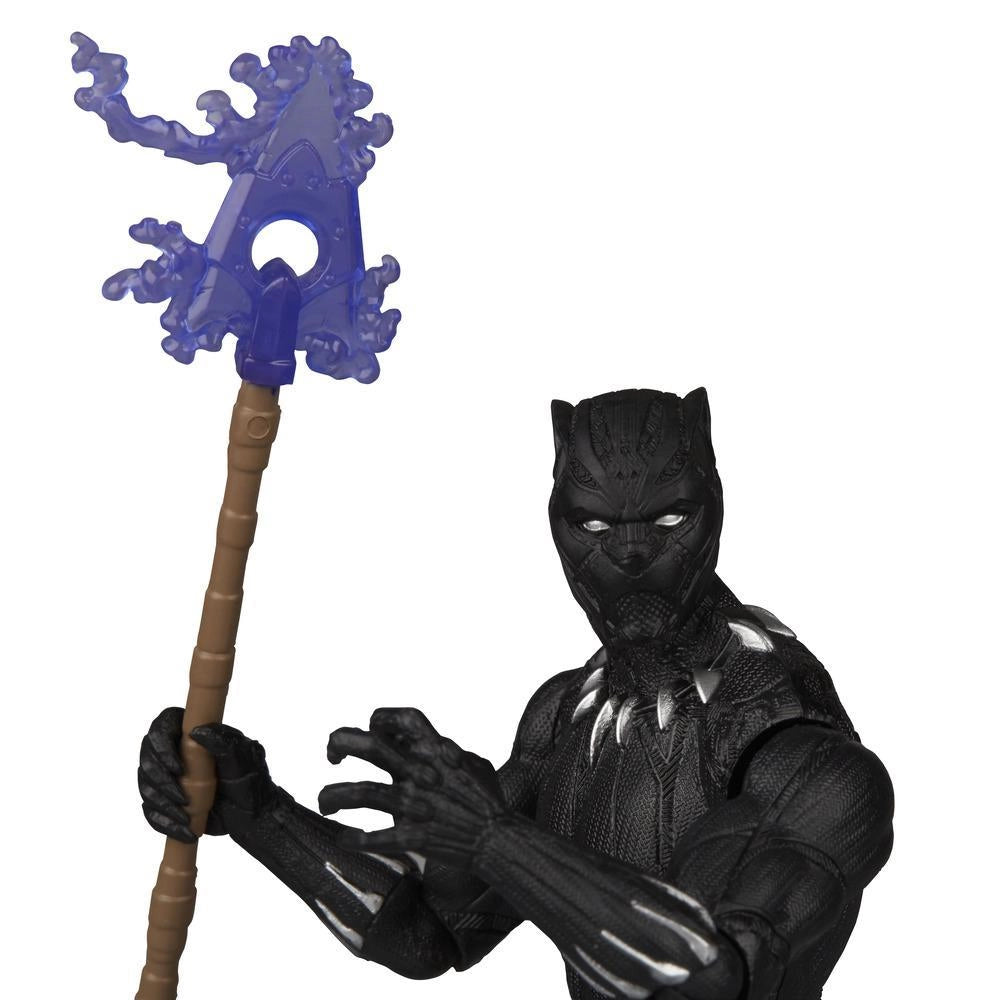 Marvel Hasbro, Black Panther, Studios Legacy Collection, Action Figure di Black Panther in Scala da 15 cm, per Bambini d