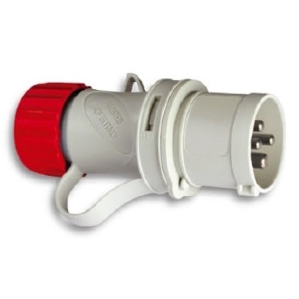 Fanton i. spina argo ip44 3p+t 1 6a rosso 70104 b08ltr5by6