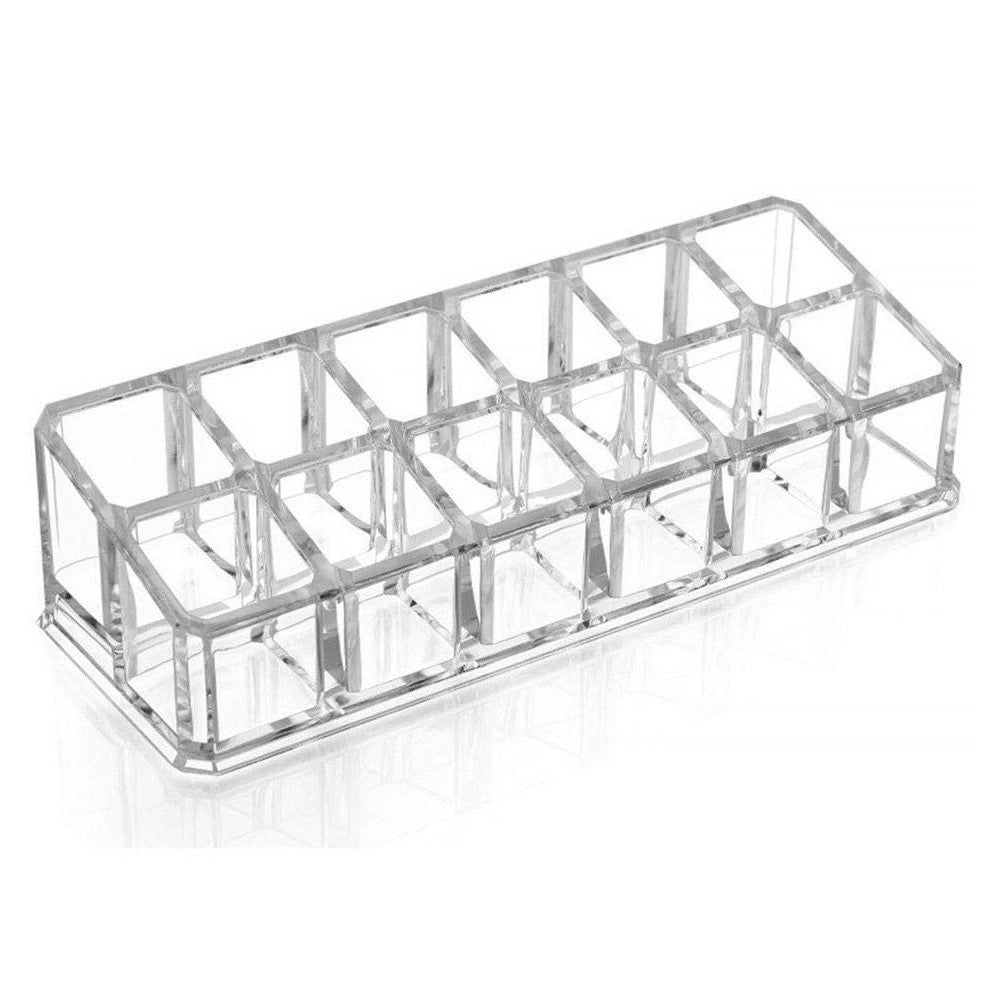Trade Shop - Organizzatore Porta Cosmetici  10244 Espositore 12 Comparti Organizer Make Up -