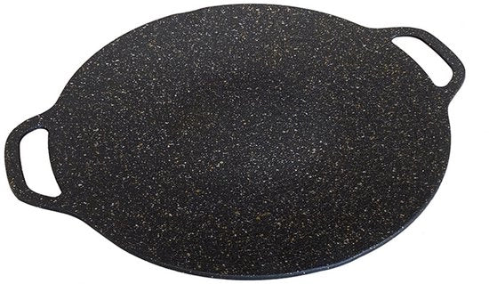 Pentola a griglia - Frittelle - Superficie antiscivolo - Multifunzionale - Circolare