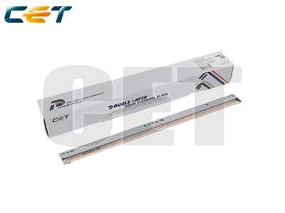 CET Double Layer Drum Cleaning Blade-Color Minolta C650i #DR618-Bla...