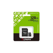 Kingston micro sd 128gb cl10 canvas s.plus sdcs3/128gb +ad.sd - 0740617348453