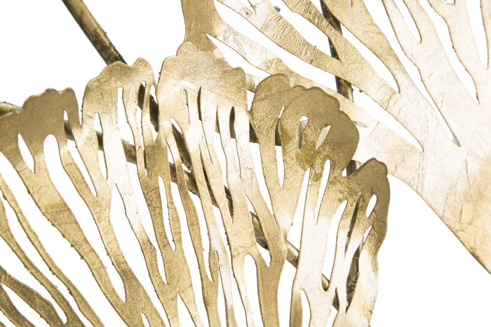 Pannello Iris Verticale 78x5,5x101 cm in Ferro Oro