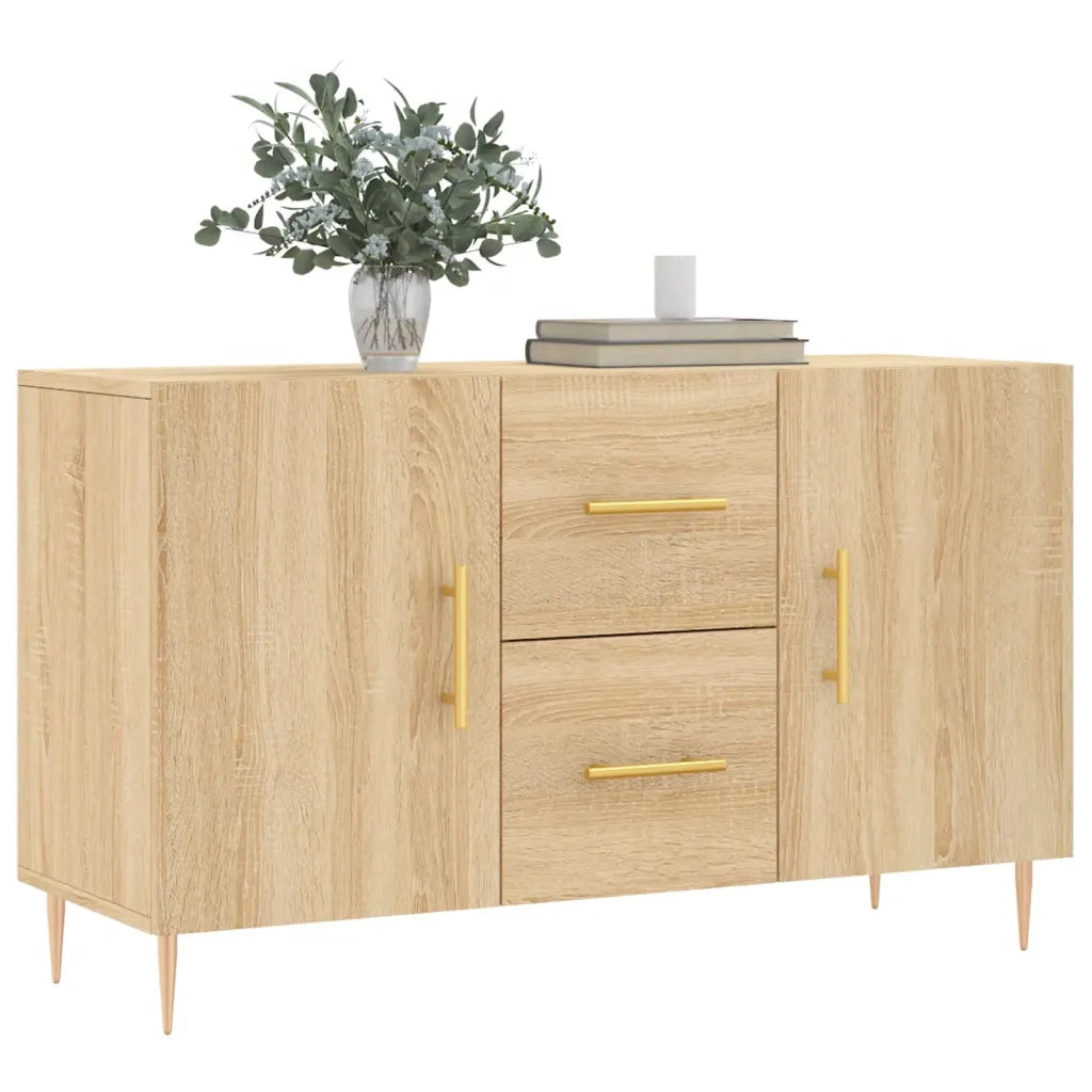 Credenza Rovere Sonoma 100x36x60 cm in Legno Multistratocod mxl 104449
