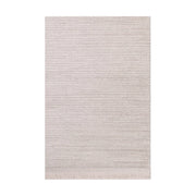 Kenton, Tappeto Materiale Struttura in Plastica, 300x100 cm Bianco