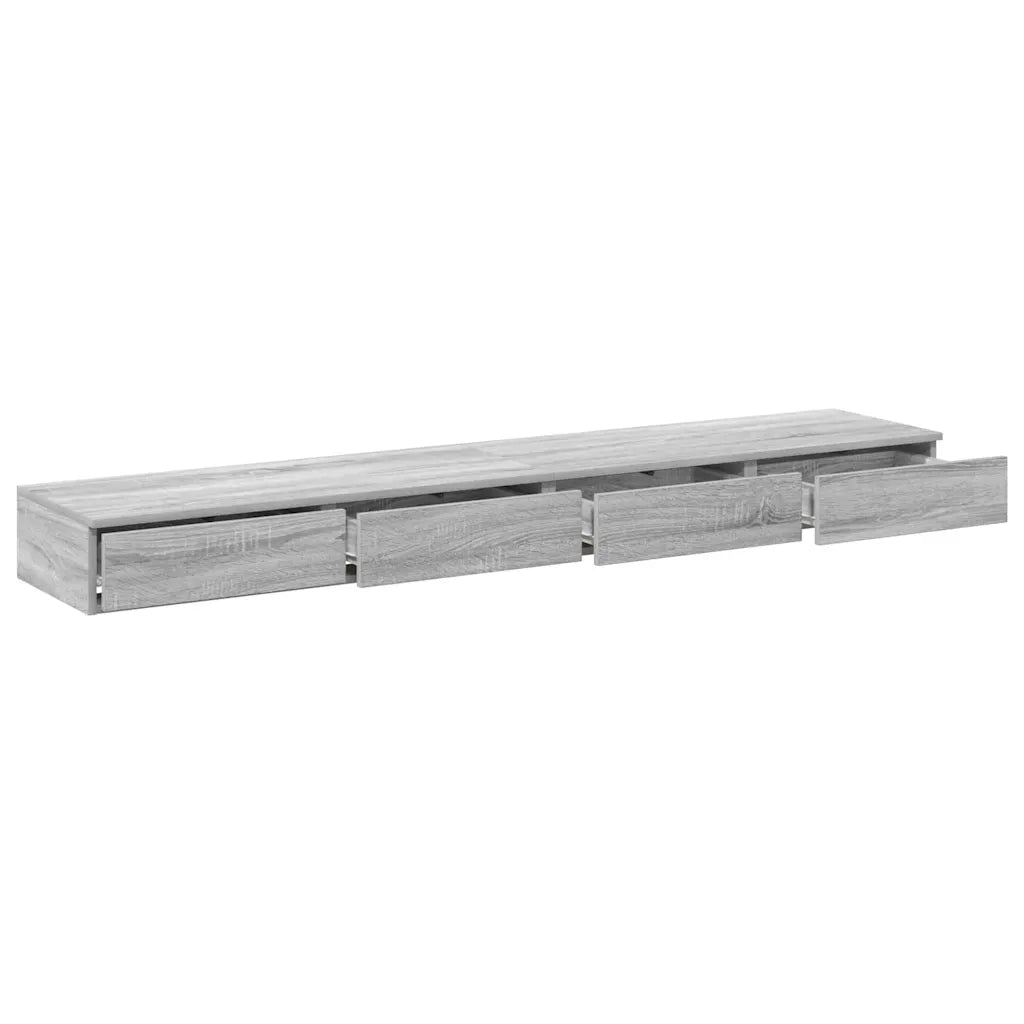 Cassetti per letto Grigio Sonoma 200 x 36,5 x 16,5 cm 866920