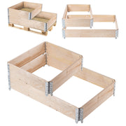 Set di prolunghe per pallet KADAX 60x80cm + contenitore per pallet 120x80cm