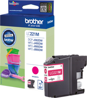 Brother LC221M cartuccia d'inchiostro 1 pz Originale Magenta