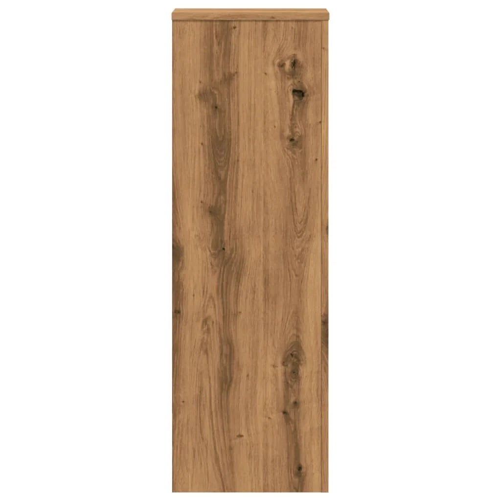 Portavasi mobili per fiori set da 2 fatti a mano legno ingegnerizzato marrone 02_0045297