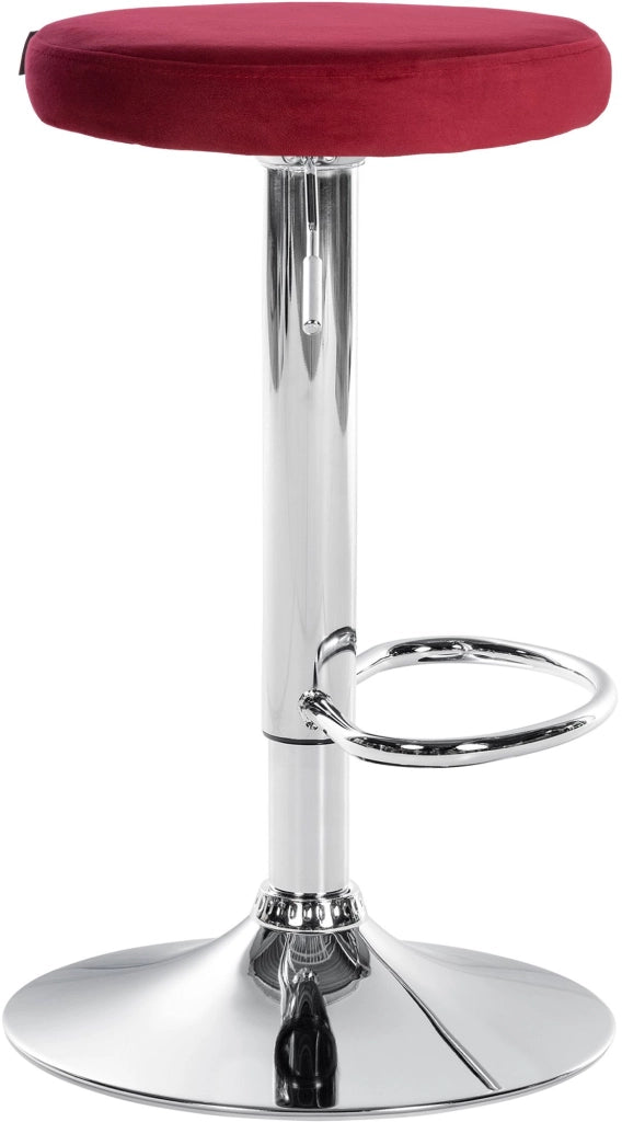 Barhocker Ponte Samt chrom