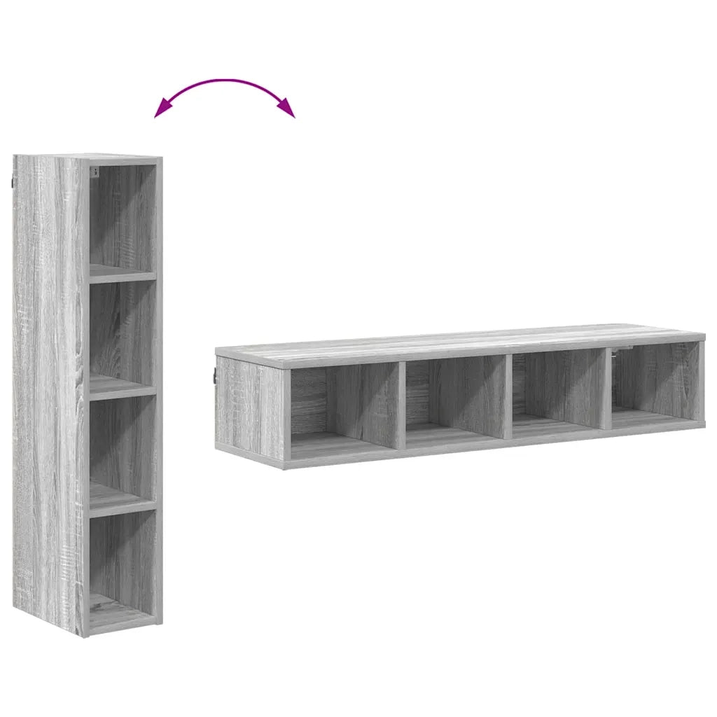 Armadio pensile Grigio Sonoma 20 x 29,5 x 100 cm