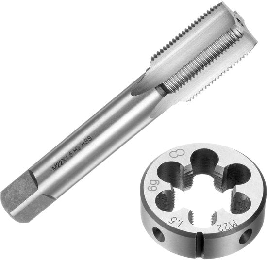 Set di Tappi e Viti Metrici M22 x 1,5 con Testa a Palla