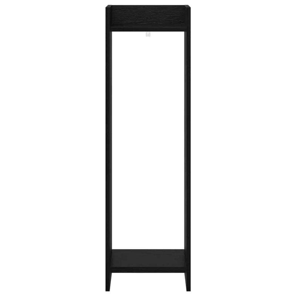 Supporto per piante 2 pcs Rovere Nero 30 x 30 x 100 cm 899565