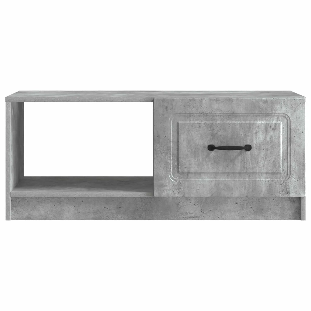 Tavolino da salotto Grigio Cemento 90 x 50 x 37 cm