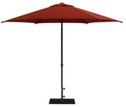 Ombrellone da Giardino Ø3 m Palo Ø38 mm in Alluminio Tessuto Olefin Trend Terracotta