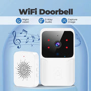 Deurbell HD WIFI Slimme Deurbel Draadloso, Bianco
